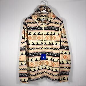 NWT O'Neill Multicolor Aztec Patterned Hoodie Size Large S0365